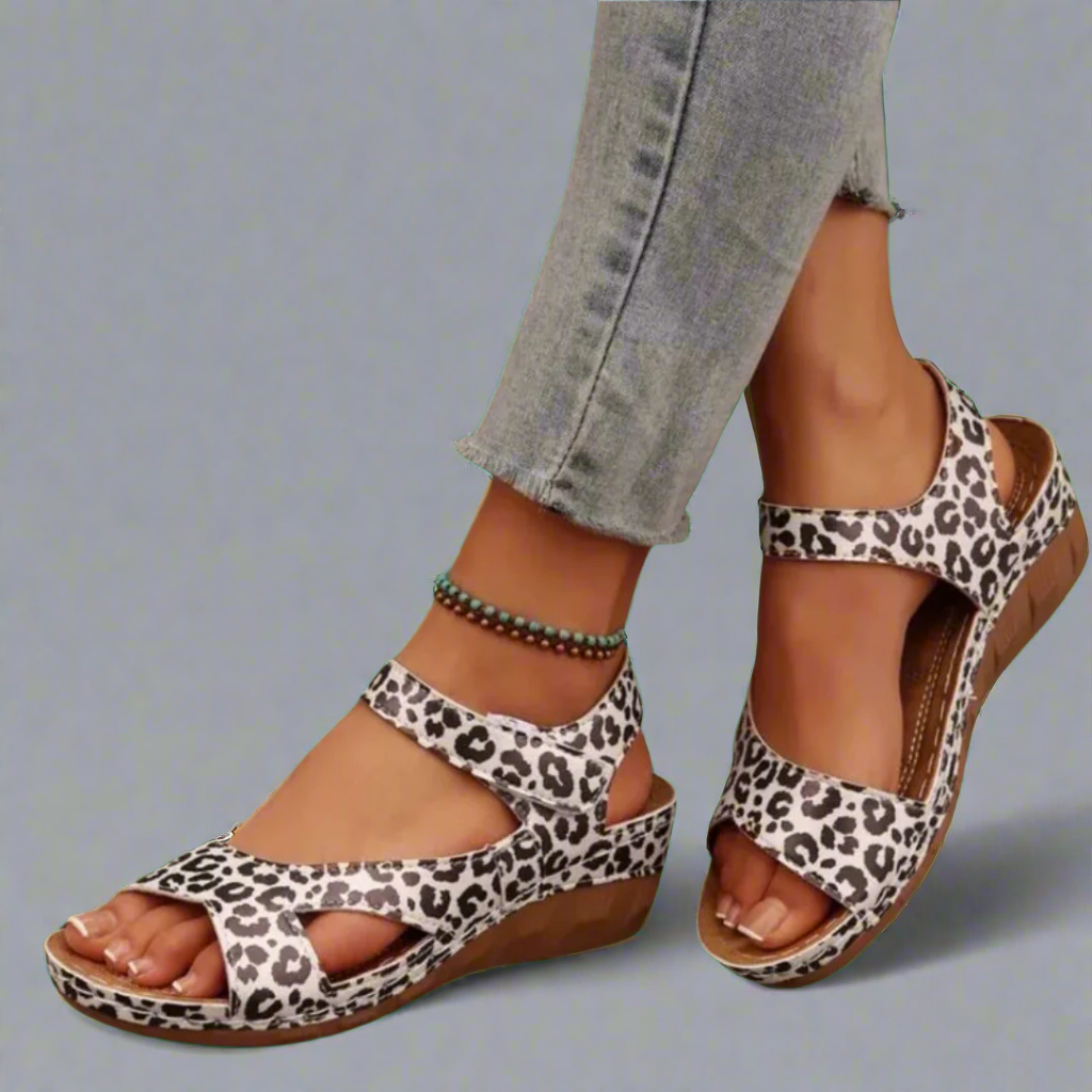 Ilona | Handgefertigte Wedge-Sandalen aus Premium-Material