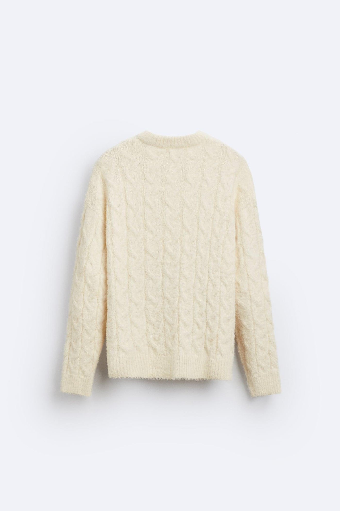 Klassischer Zopfstrickpullover für zeitlose Eleganz