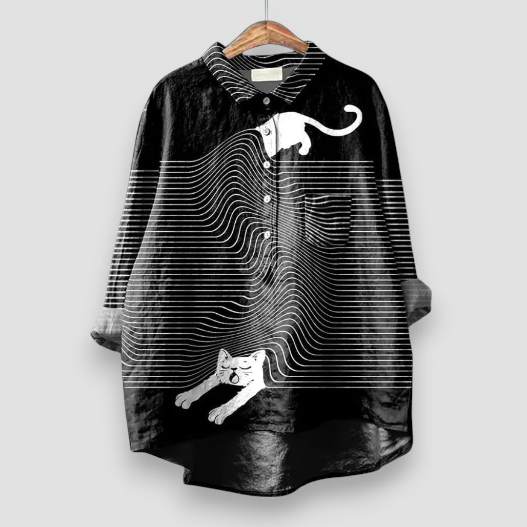 Myraliese | Oversize-Bluse mit fröhlichem Komfort