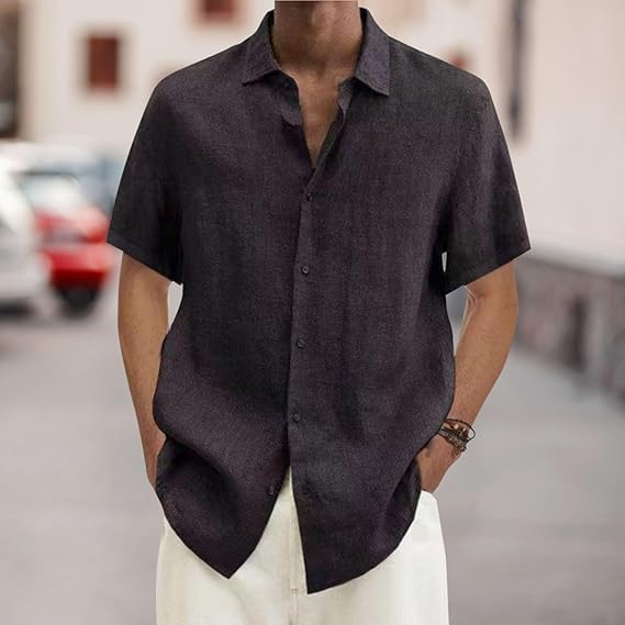 Homer - Kurzarmhemd für Herren