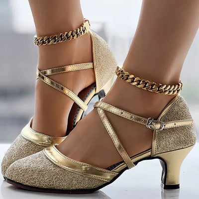 Taleia - Elegante Sandale Mit Klobigem Absatz