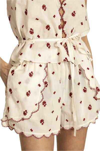 Serenity - Luxe Top & Kurzes Set