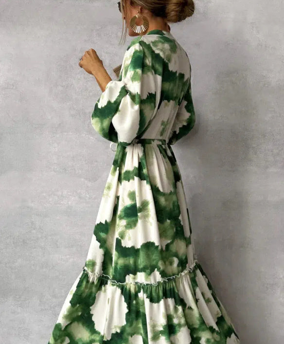 Carly – Stilvolles Damenkleid mit Langarm