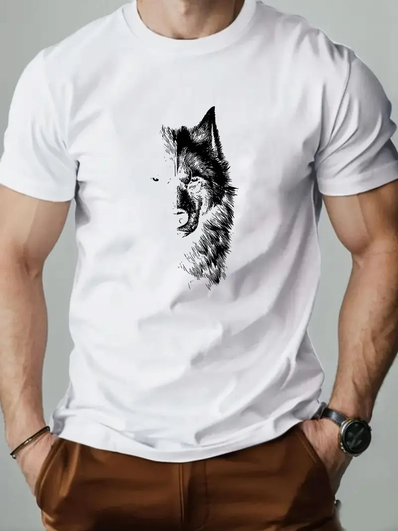 Truman - Herren Casual Rundhals-Shirt