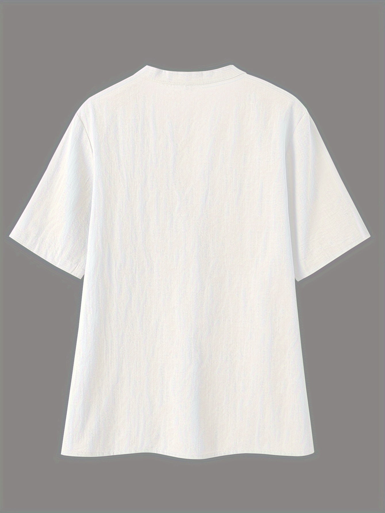 Sharron – Elegante Blusa V-Ausschnitt Mit Knopf