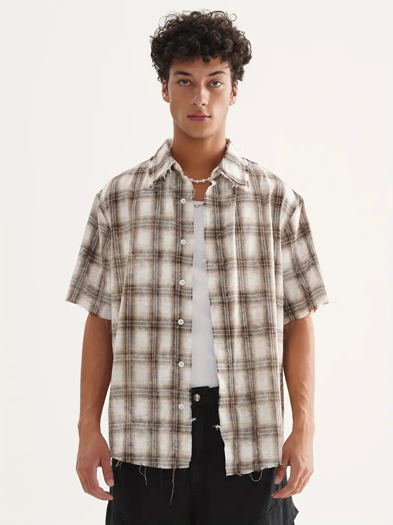 Tristan - Kariertes Hemd für Männer