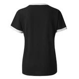 Joshua – Regenbogen Print Kurzarmshirt