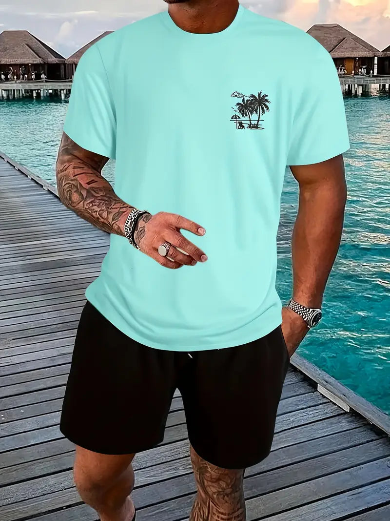 Alvie  - Herren Casual Rundhals-Shirt