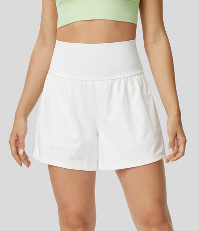 Atmungsaktiv & Schnell trocknend High-Waist Fitnessshorts Damen – Mirabella