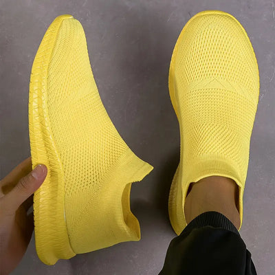 Hector - Herren Woven Knit Slip On Sock Schuhe