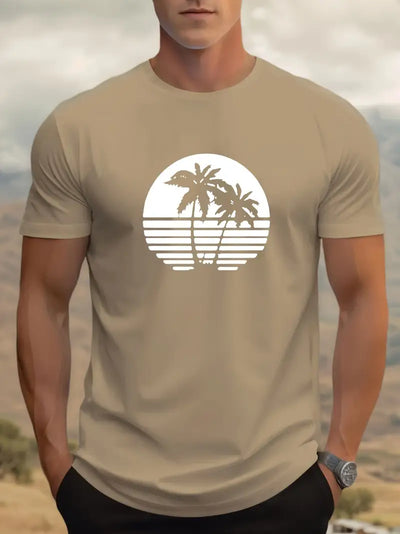 Johnson - Herren Casual Rundhals-Shirt