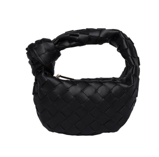 Rachael – Runde Tasche aus veganem Leder