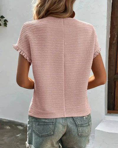 Weiches Baumwoll-Damen-T-Shirt – Élodie