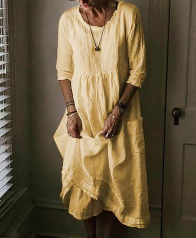 Juliet – Faltenkleid mit hoher Taille