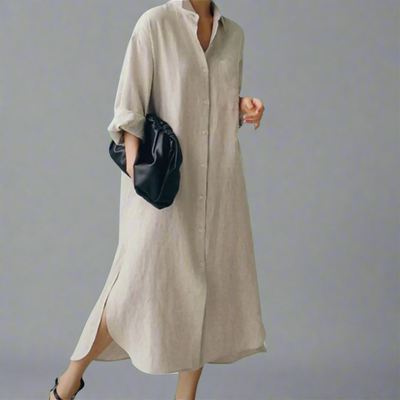 Clodina | Lockeres Vintage-Hemdkleid aus weichem Premiumstoff