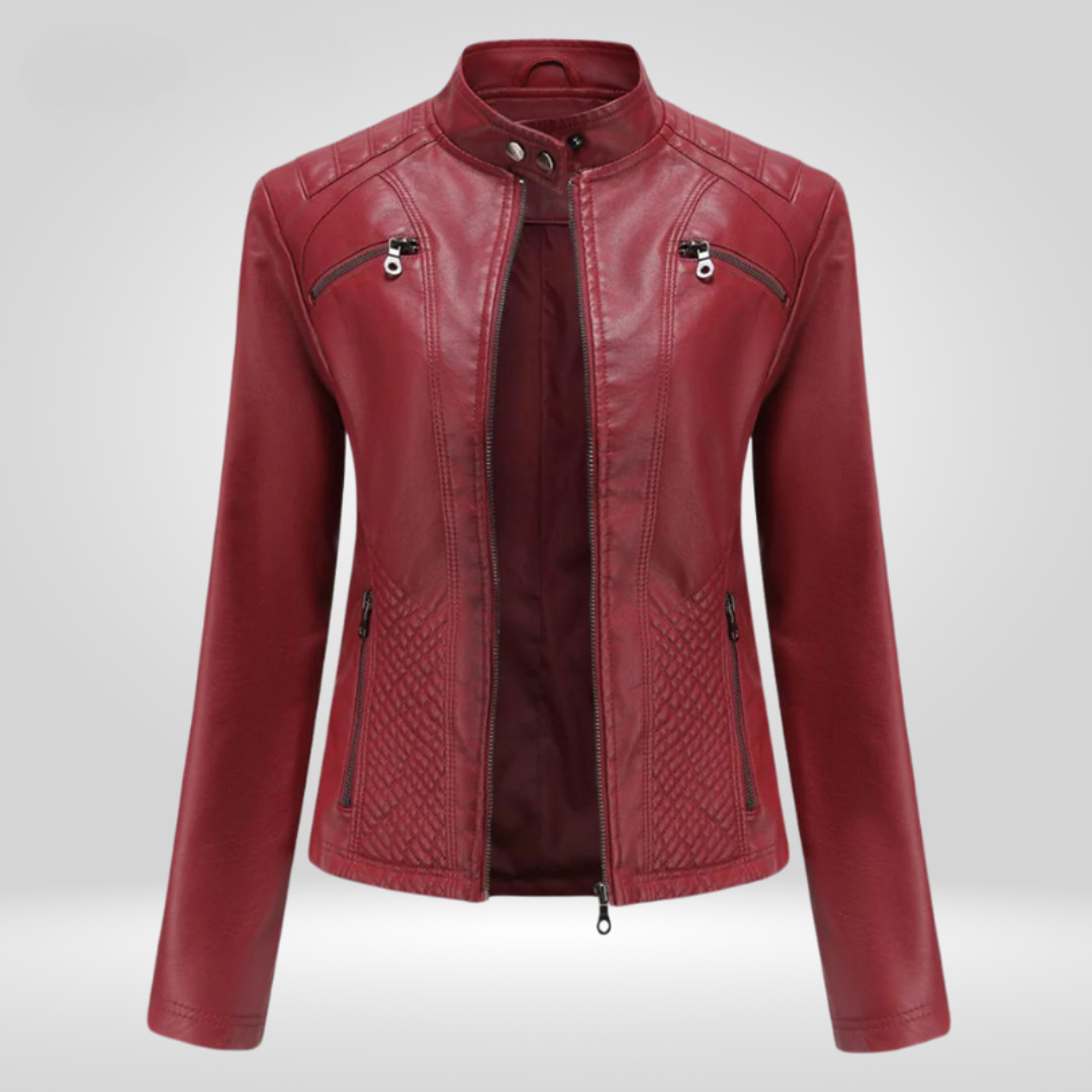 Robyn™ elegante Lederjacke