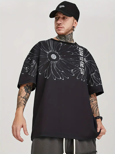 Amos - Herren T-Shirt aus Premium-Baumwolle mit kurzen Ärmeln