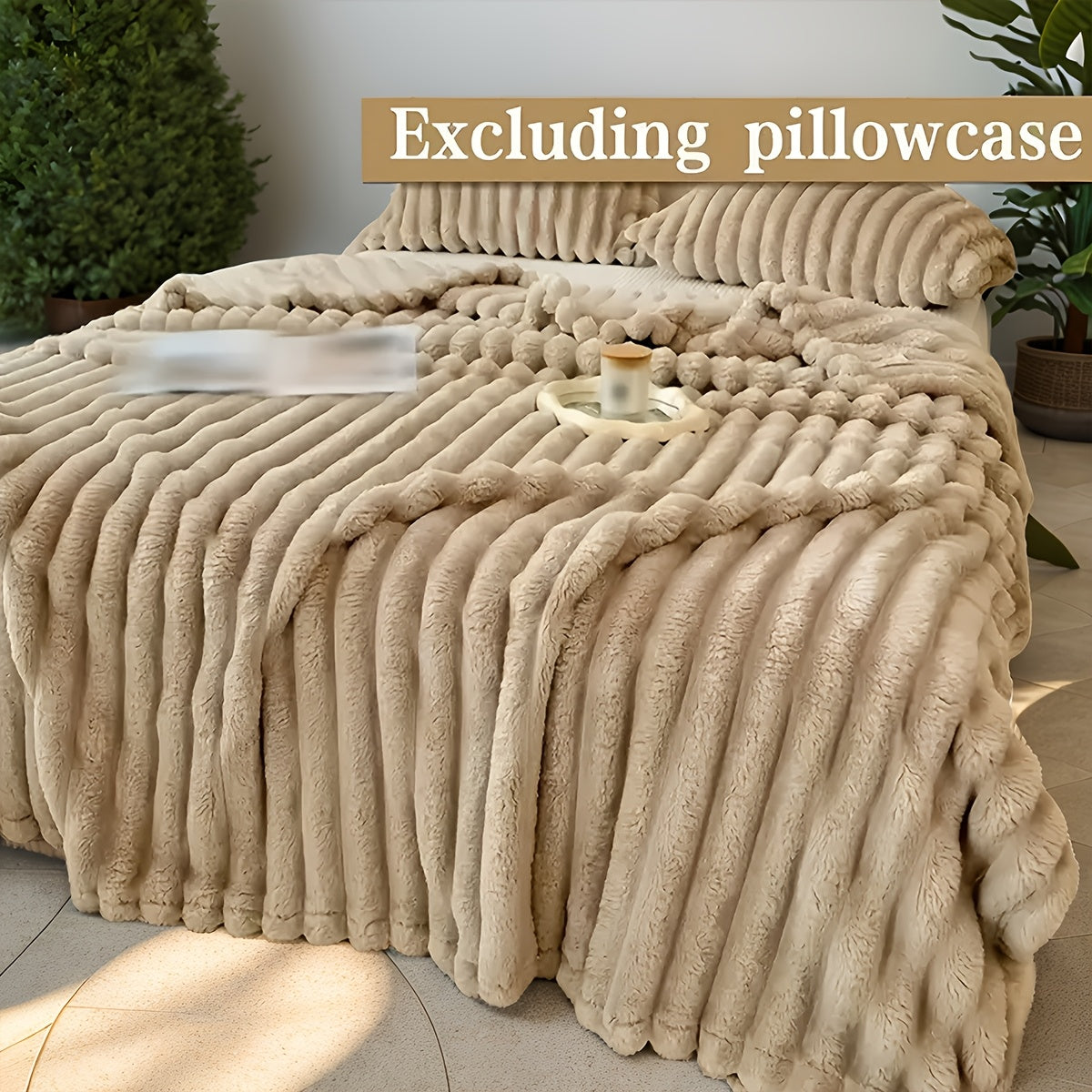 Vielseitige Kunstkaninchenfelldecke