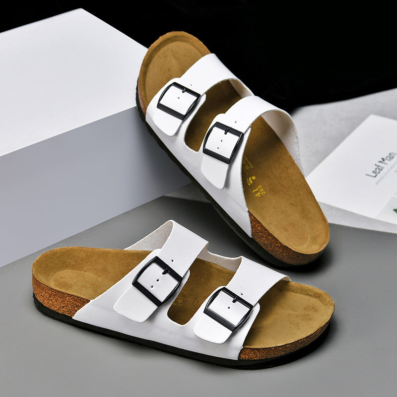 Mick – Herren-Sommersandalen aus veganem Leder