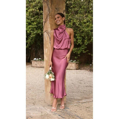 Gabrielle – Ärmelloses Halterneck-Kleid für Damen