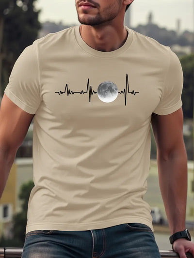 Augustin - Elegantes Rundhals T-Shirt für Herren