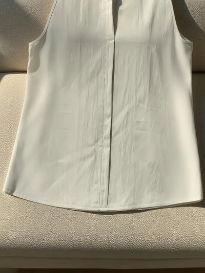 Evmorfia - Atmungsaktive ärmellose Bluse