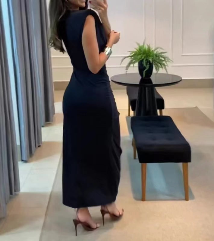 Barbara – Faltenrockkleid mit hohem Bund