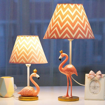 Pinklo – Raffinierte Flamingo-Harpiks-Lampe