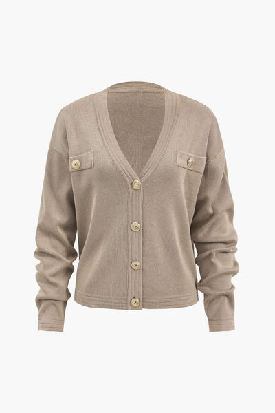 Charlotte | Strick-Set mit Cardigan & Bleistiftrock