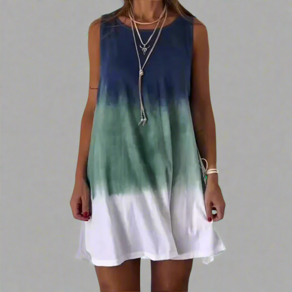 Welflinde | Trendiges Minikleid mit Tie-Dye-Look