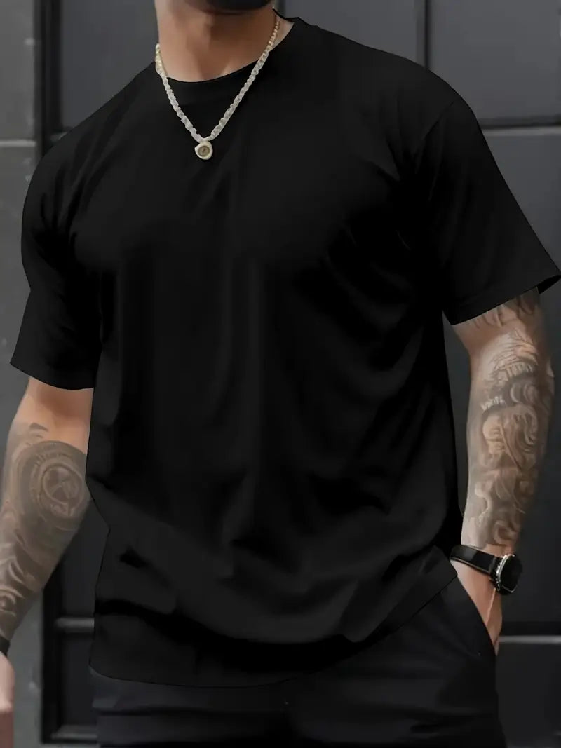 Horace - Herren Casual Rundhals-Shirt