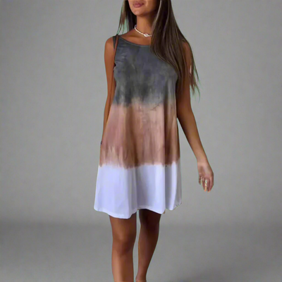 Welflinde | Trendiges Minikleid mit Tie-Dye-Look