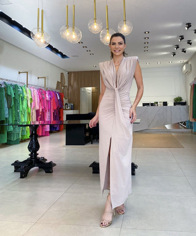 Barbara – Faltenrockkleid mit hohem Bund