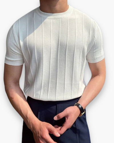 Herren Elegantes Slim Fit T-Shirt | Stilvoll und Modern