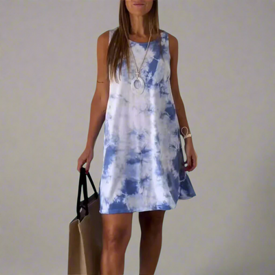 Welflinde | Trendiges Minikleid mit Tie-Dye-Look