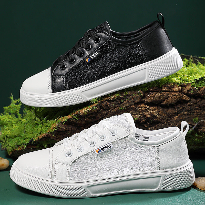 Tracy – Flache Atmungsaktive Sportschuhe mit Hohlmuster