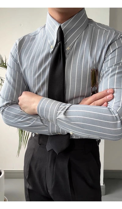 Alexander - Elegantes gestreiftes Hemd