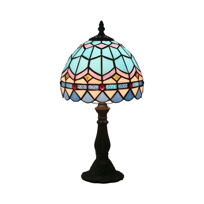 VintageGlow Tiffany-inspirierte Tischlampe