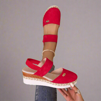 Gitta | Plus-Size Keilsandalen für Damen – Bequem und Vielseitig