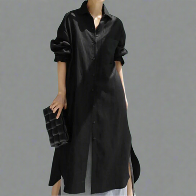 Clodina | Lockeres Vintage-Hemdkleid aus weichem Premiumstoff