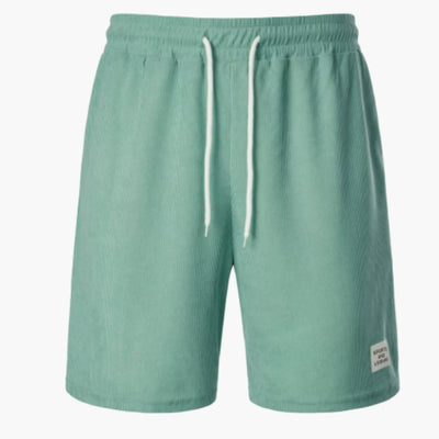 Herren Shorts aus Cord mit elastischem Bund für den Sommer