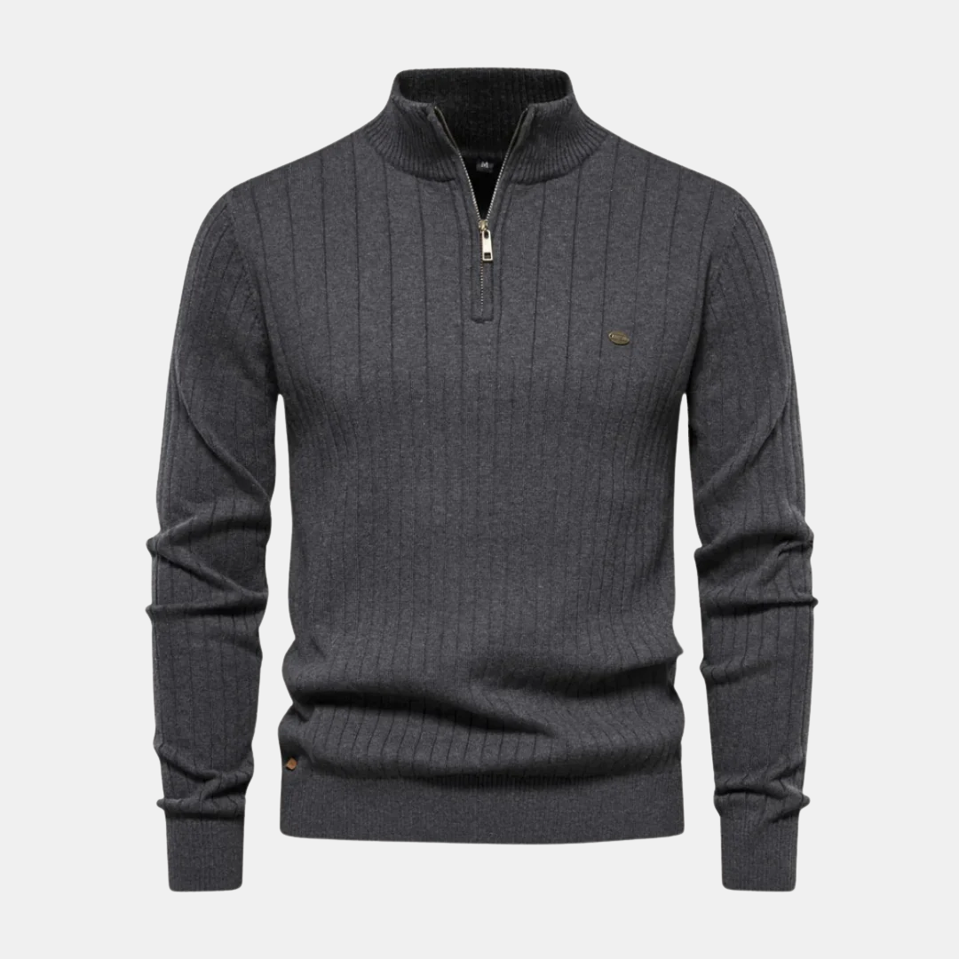 Lorenzo | Pullover mit Reißverschluss