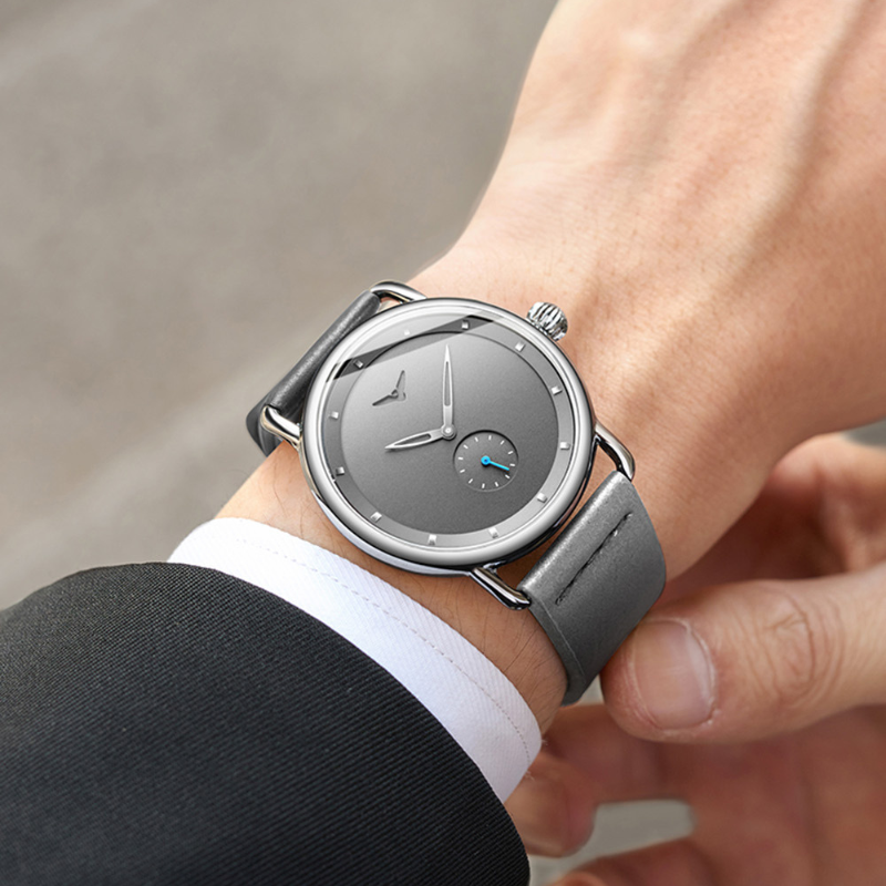 van Baerle® - Klassische Minimalistische Uhr