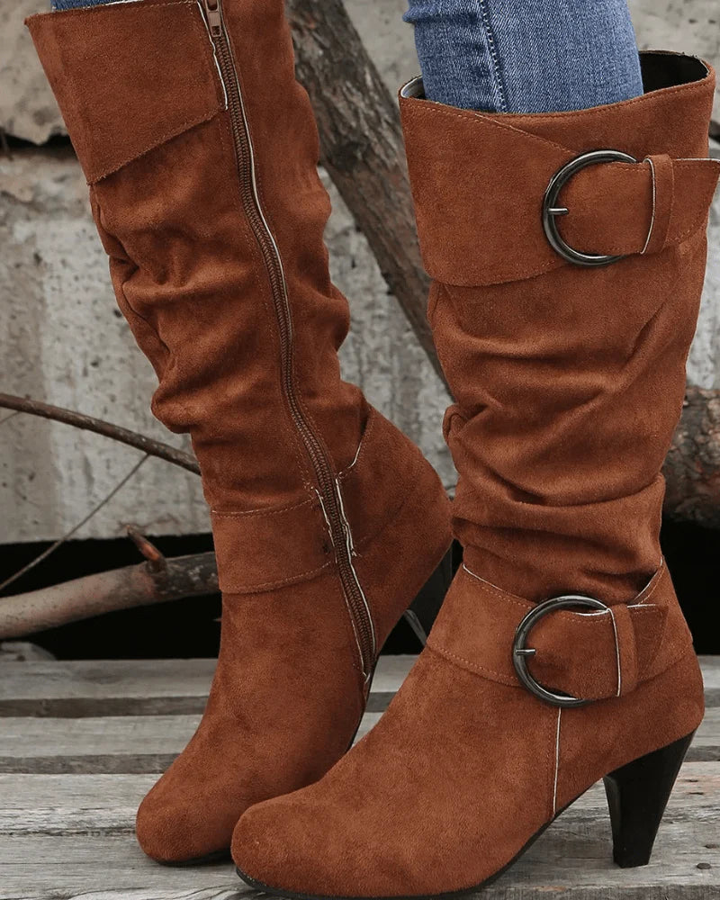 Weiche hohe stiefel für damen