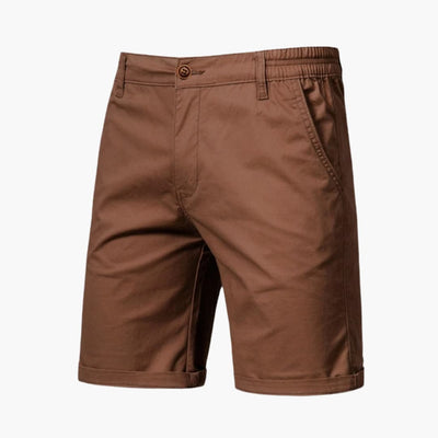 Herren Baumwollshorts mit Gummibund und Seitentaschen