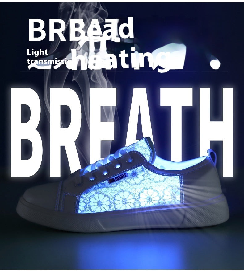 Tracy – Flache Atmungsaktive Sportschuhe mit Hohlmuster