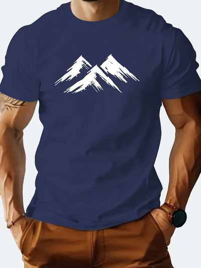 Simon - Herren Casual Rundhals-Shirt