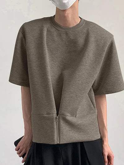 Alvin - Herren Casual Rundhals-Shirt