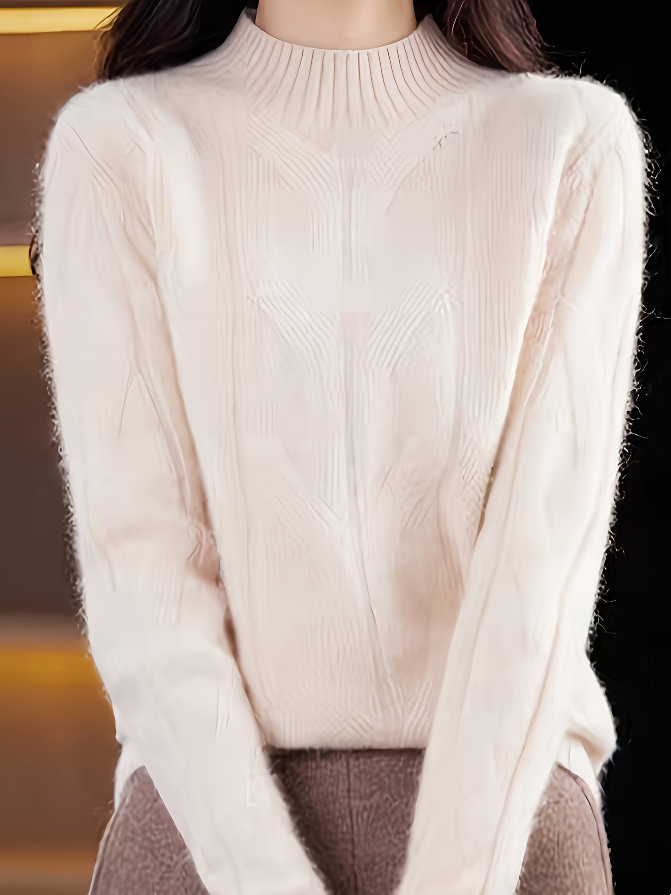 Karmen - Gemütlicher Retro-Strickpullover