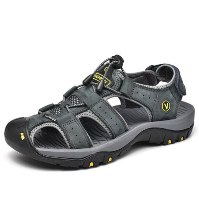 Warren – Modische Herren-Sandalen aus veganem Leder für den Outdoor-Sport